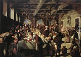 Jacopo Robusti Tintoretto Marriage at Cana painting
